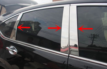 China Gepolijste auto venster zonneschermen roestvrij staal Voor HONDA CR-V 2012 leverancier