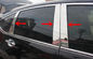Gepolijste auto venster zonneschermen roestvrij staal Voor HONDA CR-V 2012 leverancier