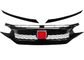 Duurzaam ABS Type-R Auto Front Grille voor Honda New Civic 2016 2018 leverancier